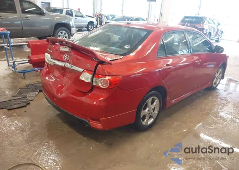 2011 Toyota Corolla S from USA, damaged, VIN 2T1BU4EE7BC701023
